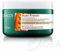 Dercos Nutrients Maschera Nutri-Protein Capelli Crespi e Secchi 250 ml