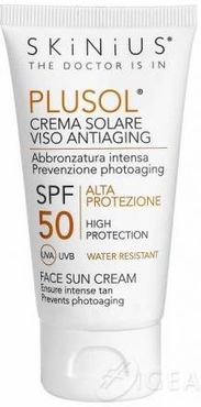 Plusol Crema Solare Viso Antiaging SPF 50