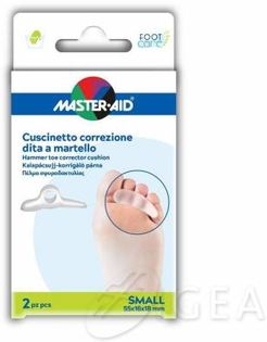 Master-Aid Foot Care Cuscinetto per la correzione di dita a martello 2 pezzi Small