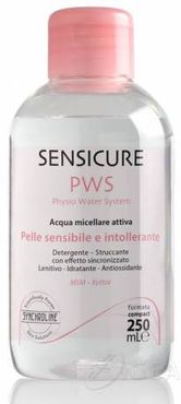 Sensicure PWS Acqua Micellare Attiva Pelli Sensibili e Intolleranti 250 ml