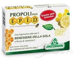 Propoli Plus Epid Compresse Gusto Limone e Miele
