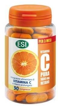 Vitamina C Pura 1000 mg Retard Integratore Vitaminico 90 compresse