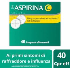 C 400 mg + 240 mg - 40 compresse effervescenti