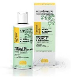 Capelvenere Bio Camomilla e Biondella Shampoo per Capelli Chiari 200 ml