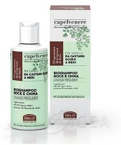 Capelvenere Bio Noce e China Shampoo per capelli scuri 200 ml
