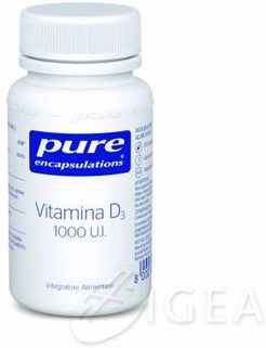 Pure Encapsulations Vitamina D3 Benessere Articolazioni 30 Capsule
