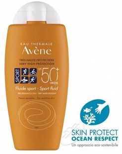 Fluido Sport Solare Pelle Sensibile Protezione Solare Molto Alta SPF 50+