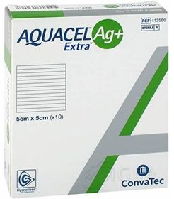 Aquacel Ag+Extra  5x5 cm 10 pezzi
