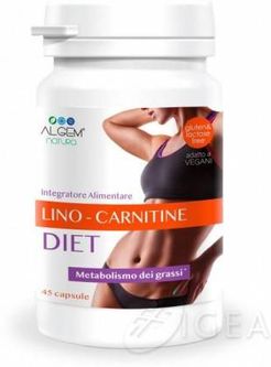 Lino-Carnitine Diet Equilibrio Integratore per il controllo del peso 45 capsule