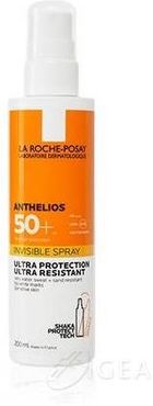 La Roche Posay Anthelios Shaka Spray Invisibile Viso e Corpo SPF 50+ 200 ml