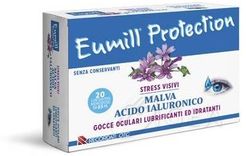 Eumill Protection Gocce Oculari Lubrificanti e Idratanti 20 Flaconcini Monodose 0,5 ml