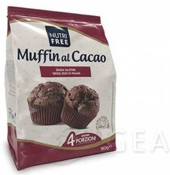 Muffin Cacao Senza Glutine e Lattosio 4x45 gr