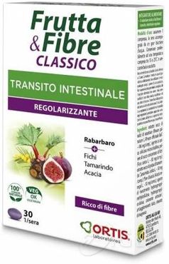 Frutta & Fibre Classico Integratore Transito Intestinale 30 compresse