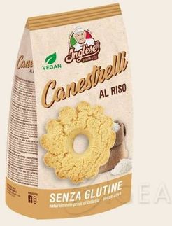 Inglese Canestrelli Al Riso Biscotti senza glutine 300 g