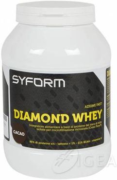 Diamond Whey Integratore di Proteine Gusto Latte 750 g