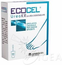 Ecocel Urea KR Lacca Ungueale per Unghie Ispessite 6,6 ml