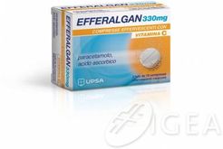 Efferalgan con Vitamina C 330 mg + 200 mg - 20 Compresse Effervescenti