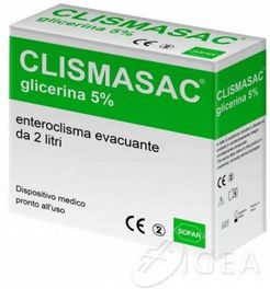 Clismasac Glicerina 5% Sofar Enteroclisma Evacuante 2 l