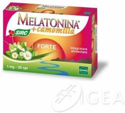 Melatonina Forte + Camomilla Integratore per il sonno 30 compresse