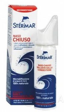 Laboratorio Balducci Sterimar Ipertonico Spray utile per il Naso Chiuso 50 ml