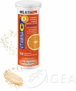 MGK Vis Vitamina C + D3 Integratore per il Sistema Immunitario 10 compresse