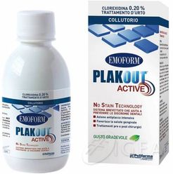Polifarma Plakout Active Collutorio con Clorexidina 0,20% 200 ml