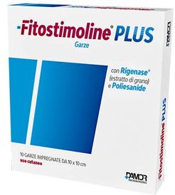 Fitostimoline Plus Garza 10 X 10 cm