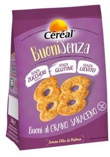 Buoni Senza Biscotti al Grano Saraceno Senza Glutine 200 g