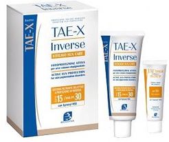Tae-X Inverse Vitiligo Suncare Protezione contro vitiligine 50 ml