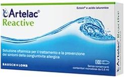 Artelac Reactive Soluzione Oftalmica Monodose 10 Unità da 0,5 ml