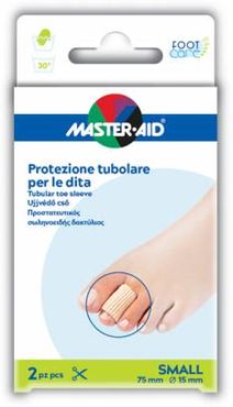 Master-Aid Protezione tubolare elasticizzata per dita Taglia S 7,5 cm 2 pezzi
