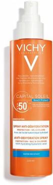 Capital Soleil Beach Protect Spray Protezione Molto Alta SPF 50+ 200ml