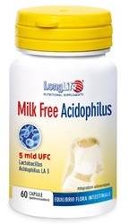 Milk Free Integratore di Lactobacillus Acidophilus 60 capsule vegetali