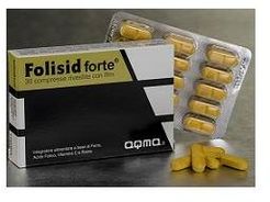 Folisid Forte Integratore a base di Ferro Pirofosfato 30 Compresse 3,9 g