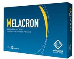 Melacron Integratore per il sonno 30 Compresse