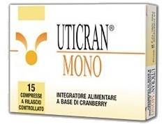 Uticran Mono Maxi Integratore per benessere apparato urinario 60 Compresse