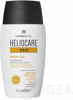 360 Water Gel SPF 50+ Protezione Solare 50 ml