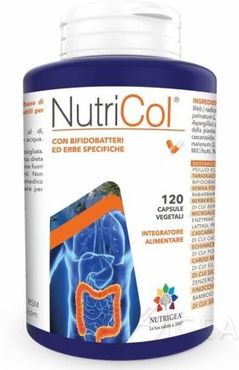 NutriCol Integratore per l'Intestino 120 Capsule Vegetali