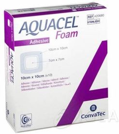 Aquacel AG Foam Medicazione in schiuma 10 x 10 1 Pezzo