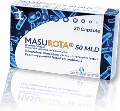 Delta Pharma Masurota 50Mld Fermenti Lattici per l'equilibrio intestinale 20 capsule