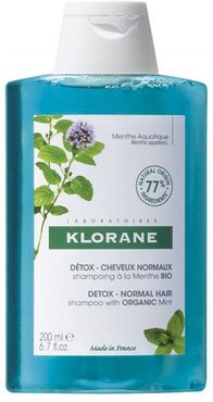 Shampoo Detox alla Menta Acquatica Capelli Normali 200 ml