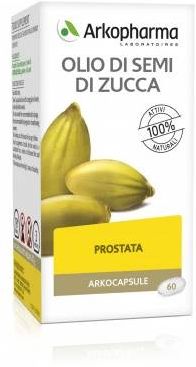 Arkocapsule Olio Semi Zucca Integratore per benessere vie urinarie 60 Capsule