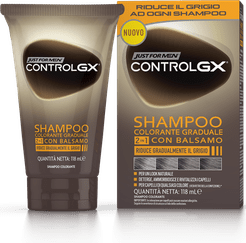 Control Gx Shampoo Colorante Graduale 2 In 1 con Balsamo 150 ml
