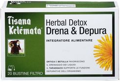 Tisana Kelemata Herbal Detox Drena & Depura 20 bustine