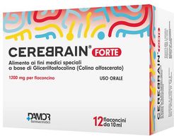 Cerebrain Forte Integratore Sistema Nervoso e Memoria 12 flaconcini da 10 ml