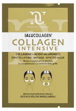 Ialucollagen Collagene Intensive Occhi e Solchi Naso Labiali 2 Patch