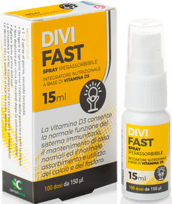 Cemonmed Divifast Spray Integratore Vitamina D 15 ml