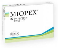 Miopex per il benessere dell'occhio 20 Compresse