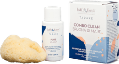 Latte & Luna Combo Clean Tarake Detersione + Spugna di Mare