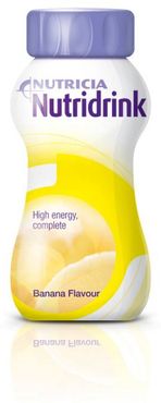 Nutridrink Banana Integratore Ipercalorico 4 X 200 ml